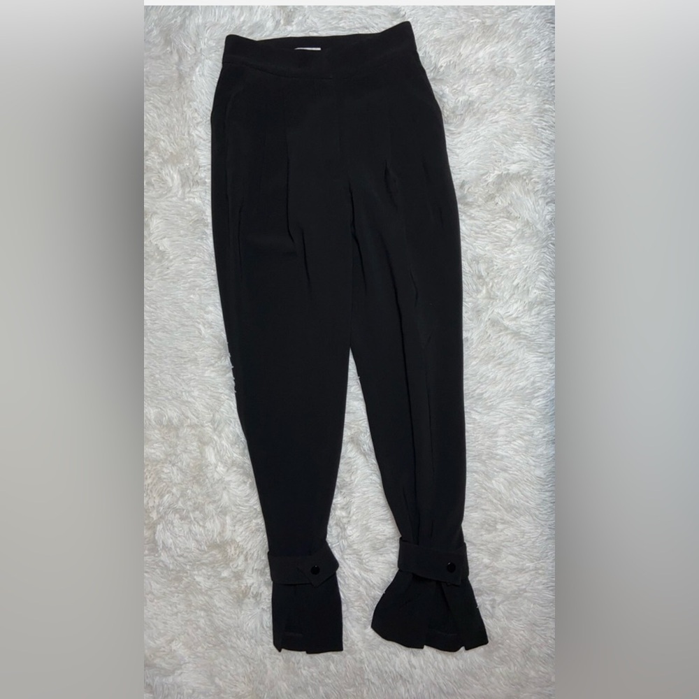 H&M Black Ankle Tie Dress Pants Size 10 Excellent condition.